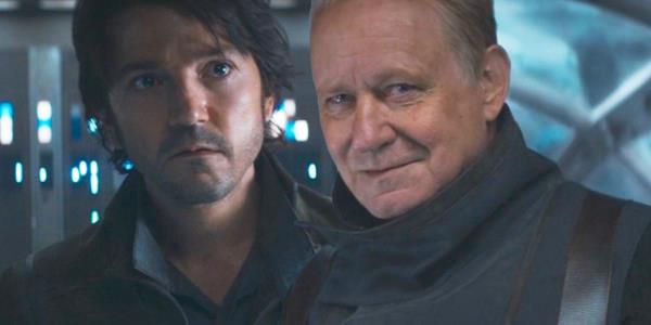 Cassian Andor in Luthen Rael in season 1 finale (Star Wars)