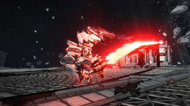 Armored Core 6, Ayre Boss Guide, Ayre boosting in to slash your AC